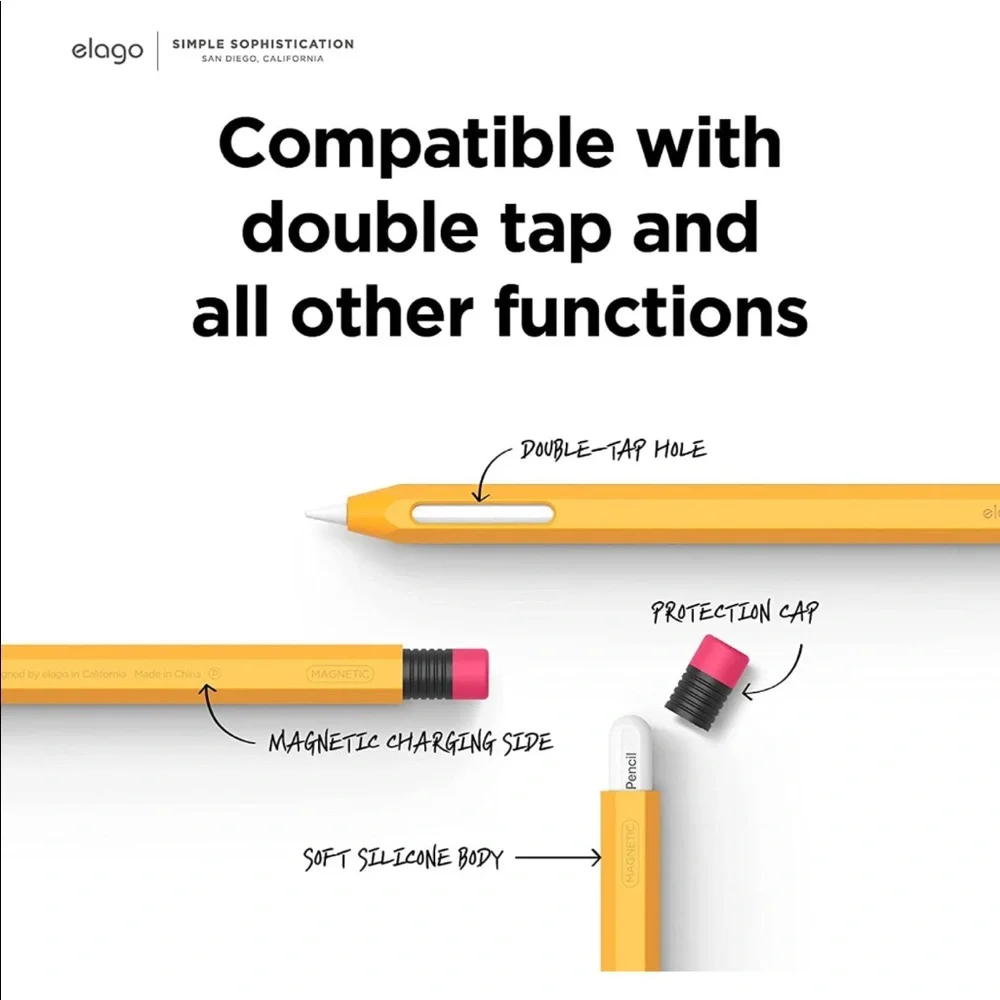 Cover for Apple Pencil 2nd generation.